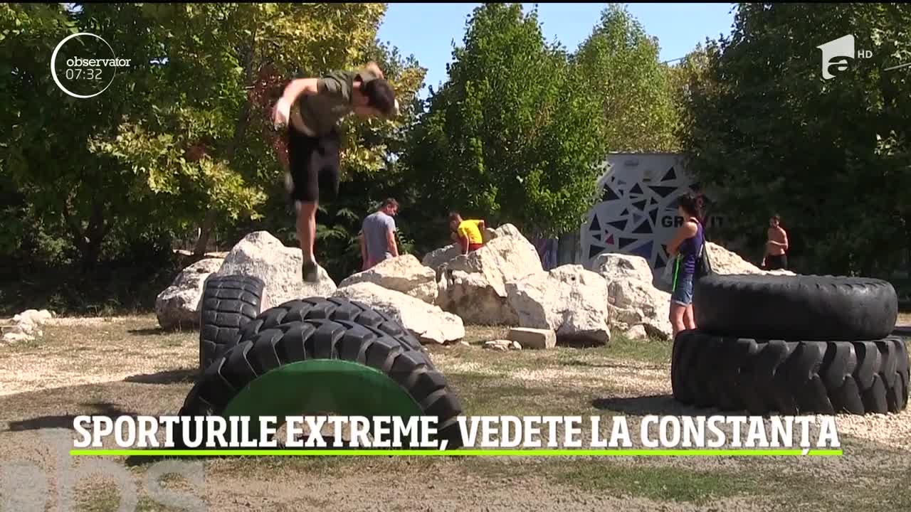 Sporturile extreme, vedete la Constanța