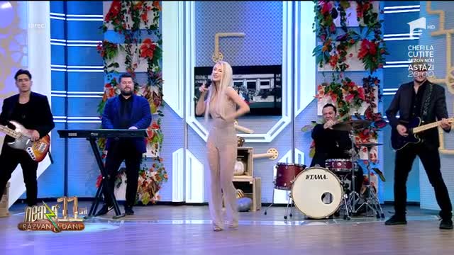 Andreea Bălan c&acirc;ntă, la Neatza cu Răzvan și Dani, melodia - &Icirc;nger păzitor