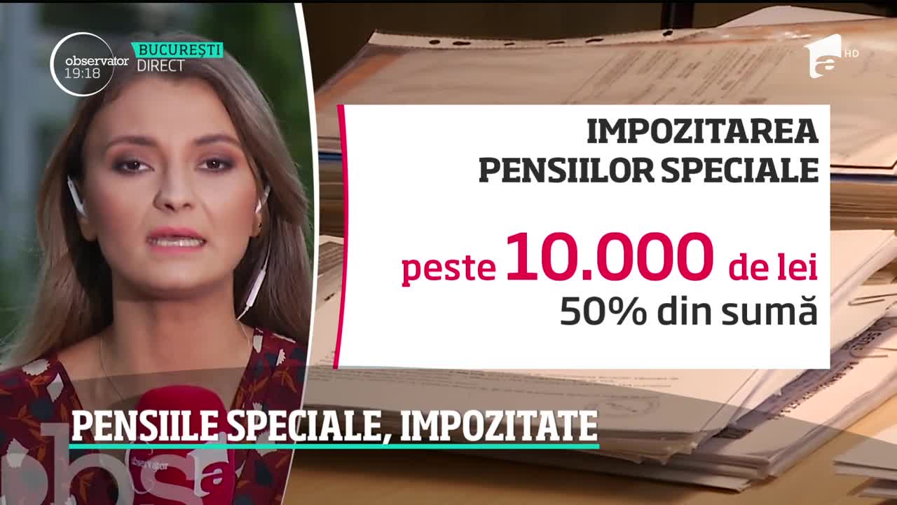 Pensiile speciale vor fi impozitate. Cu c&acirc;t ar urma să scadă veniturile pensionarilor de lux