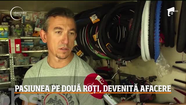 De la o pasiune, la o afacere. Un gălăţean &icirc;ndrăgostit de ciclism are acum propriul service
