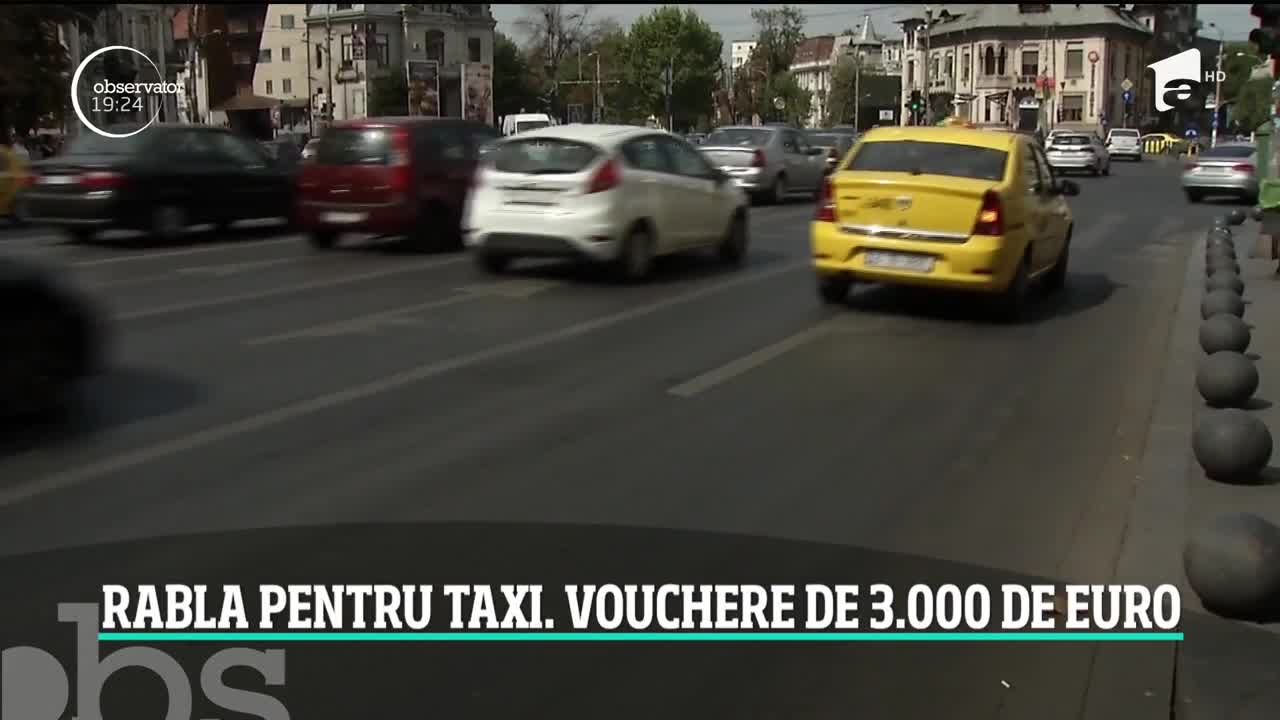 &Icirc;n Bucureşti apare tichetul rabla și pentru taxiuri. C&acirc;ţi bani vor primi taximetriştii