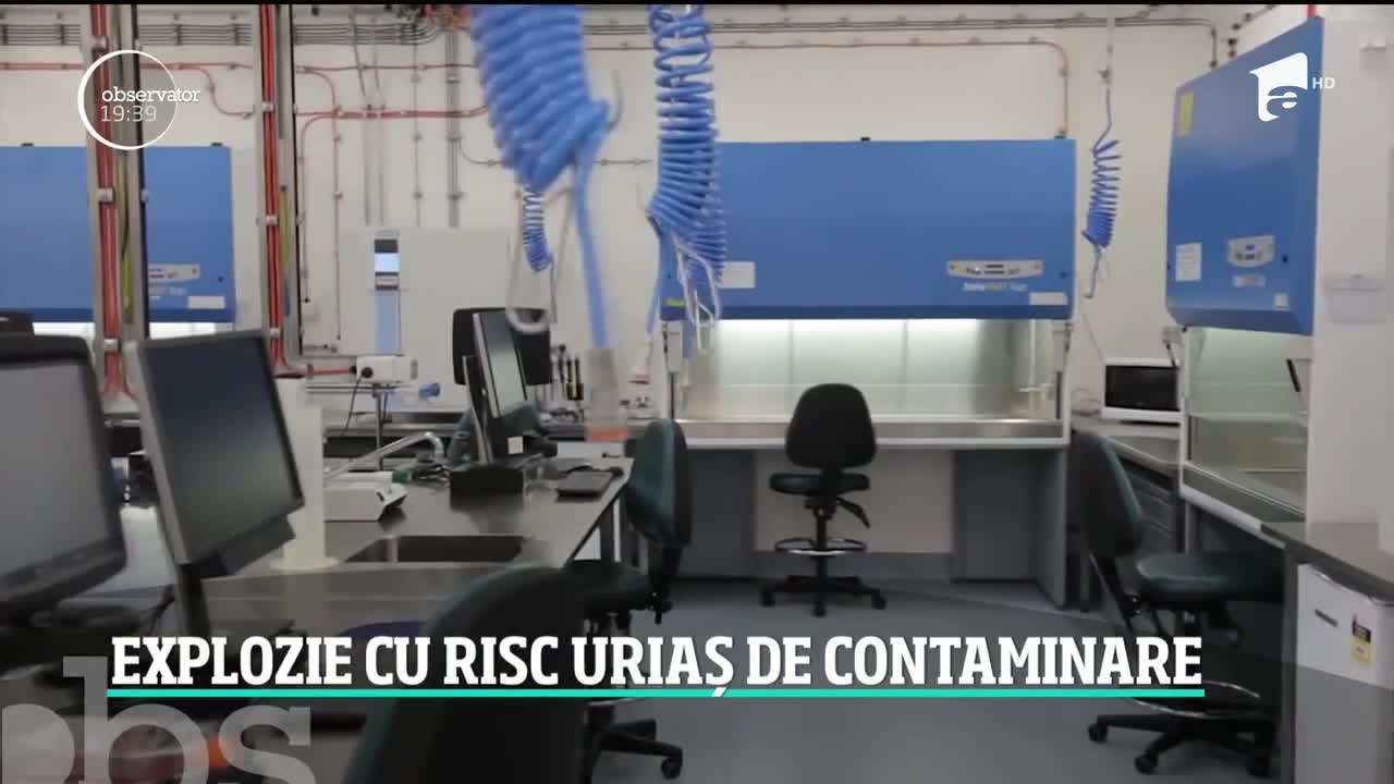Explozie cu risc mare de contaminare &icirc;n Rusia, &icirc;ntr-un centru de cercetare al viruşilor