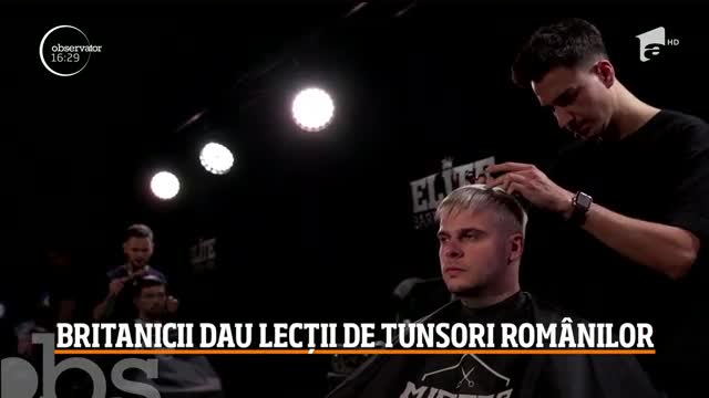 Britanicii dau lecții de tunsori rom&acirc;nilor, la Oradea