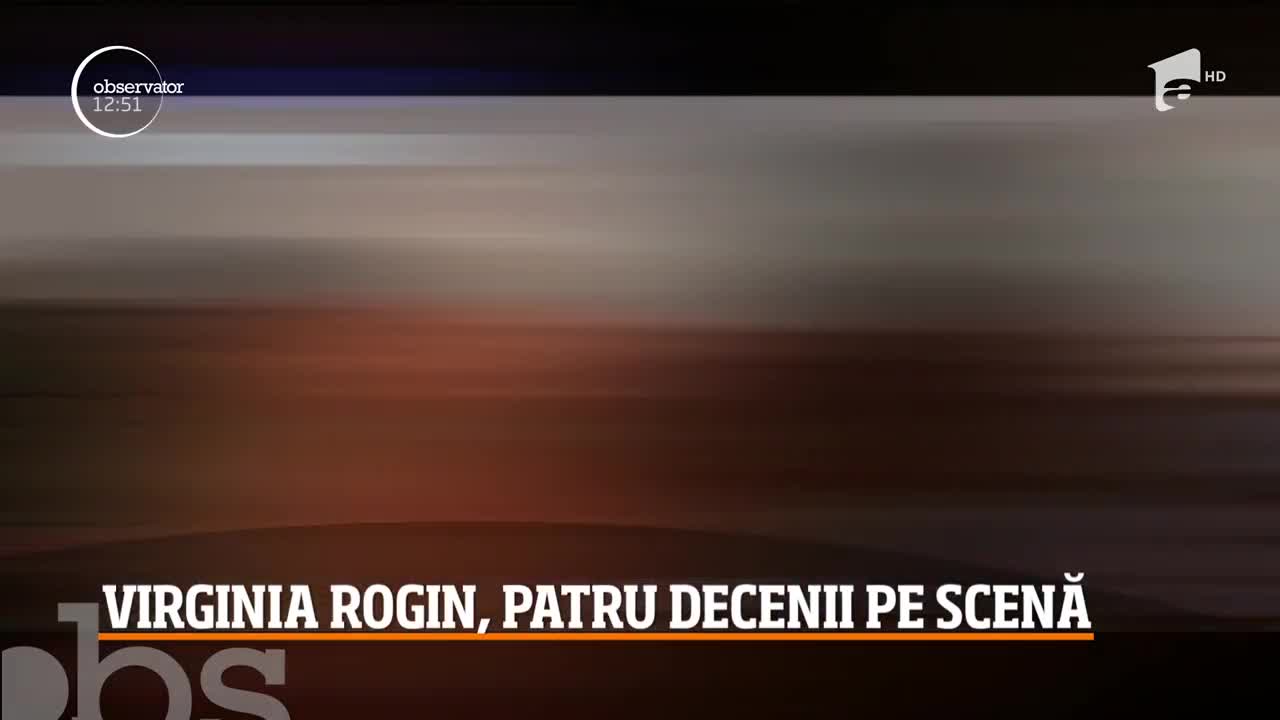 Virginia Rogin, patru decenii pe scenă. Actrița a avut o pasiune pentru actorie &icirc;ncă din adolescență