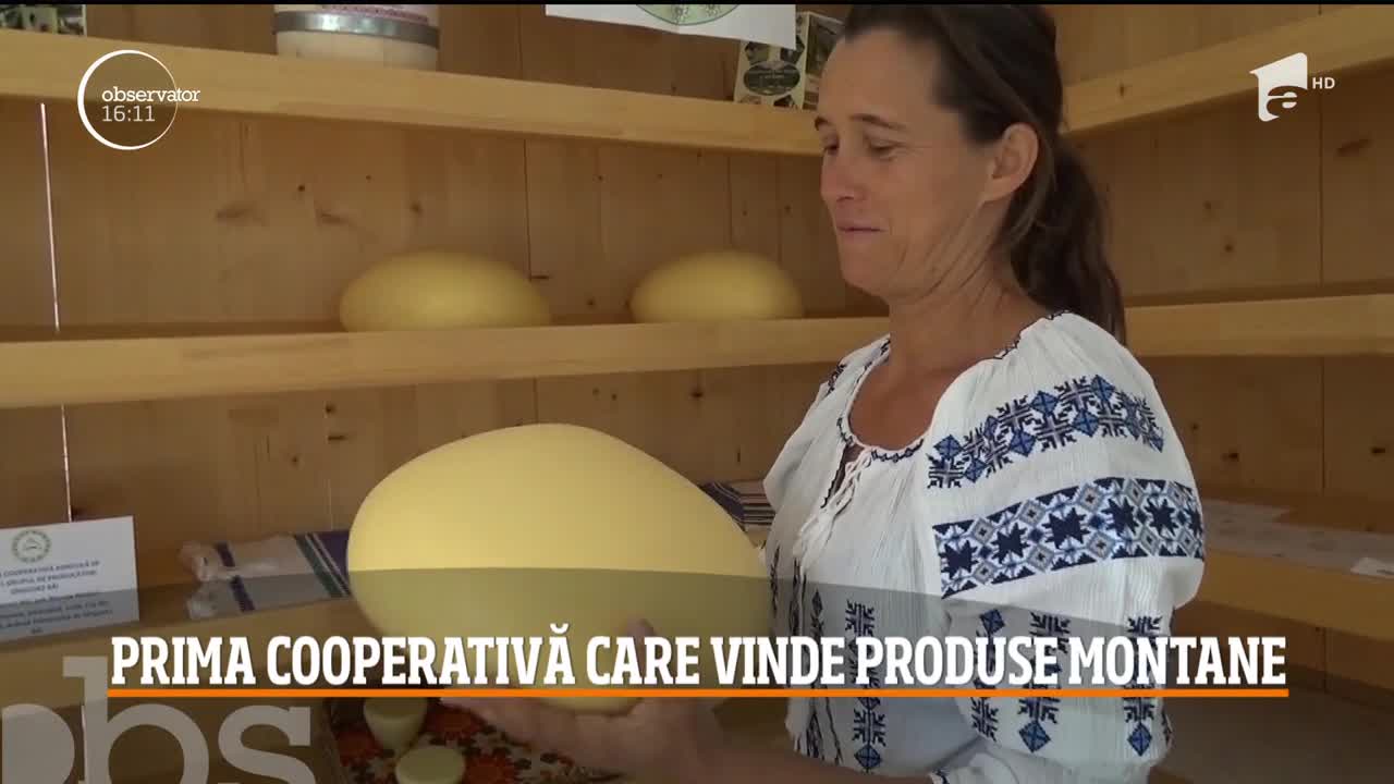 Prima cooperativă care vinde produse montane se află la S&acirc;ngeorz-Băi, judeţul Bistriţa Năsăud