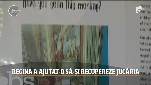 Regina Elisabeta a II-a a ajutat o fetiță să-și recupereze jucăria uitată &icirc;n Palatul Buckingham