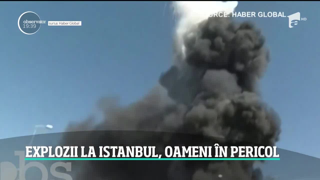 Explozii la Istanbul, oameni &icirc;n pericol