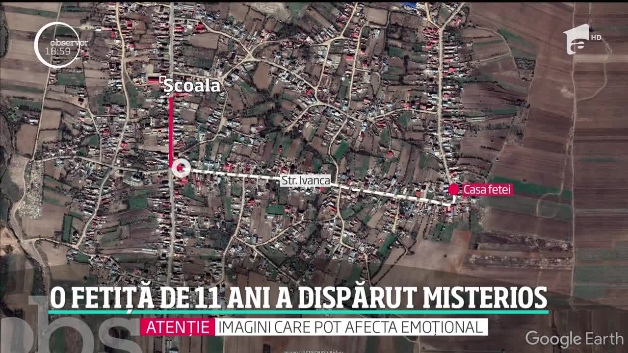 O elevă de 11 ani a dispărut misterios pe drumul spre casă, iar părinţii se tem că a fost răpită