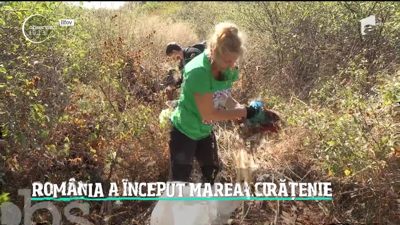 Rom&acirc;nia a &icirc;nceput marea curăţenie, odată cu peste 100 de ţări care şi-au propus să ecologizeze planeta