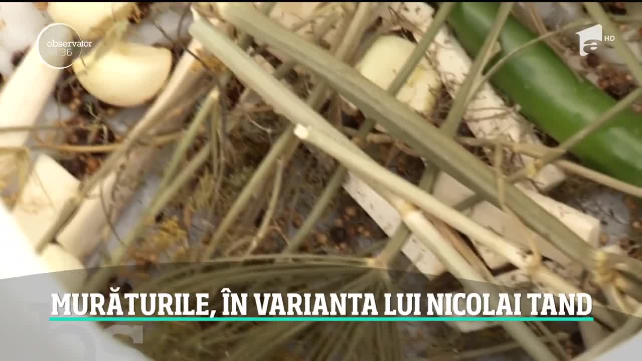 Murăturile, &icirc;n varianta lui Nicolai Tand