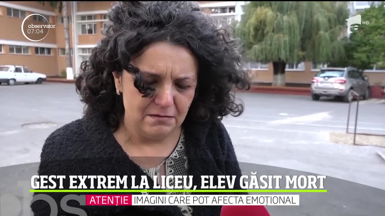 Un elev de 17 ani a fost găsit fără viaţă la un liceu din Miercurea Ciuc