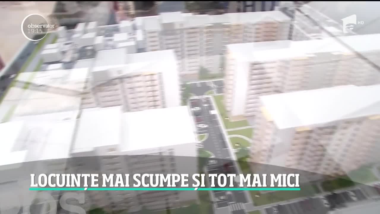 Locuințe mai scumpe &icirc;n București, dar și tot mai mici