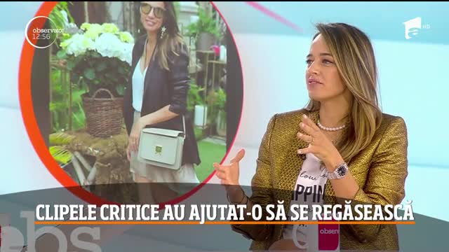 Andreea Raicu, &icirc;n echilibru cu propria persoană. Clipele critice au ajutat-o să se regăsească
