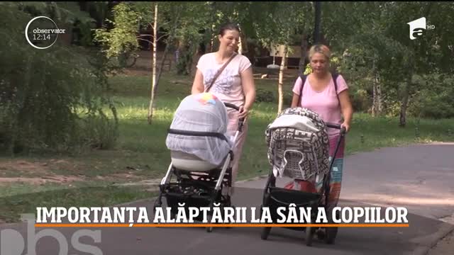 Importanța alăptării la s&acirc;n a copilului