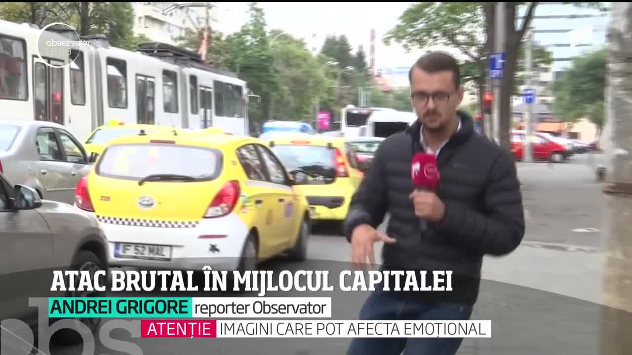 Atac brutal &icirc;n mijlocul Capitalei. Doi tineri au fost bătuţi crunt, &icirc;n trafic