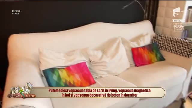 Neatza cu Răzvan și Dani. Ce vopseluri să folosiți pentru a vă personaliza apartamentul