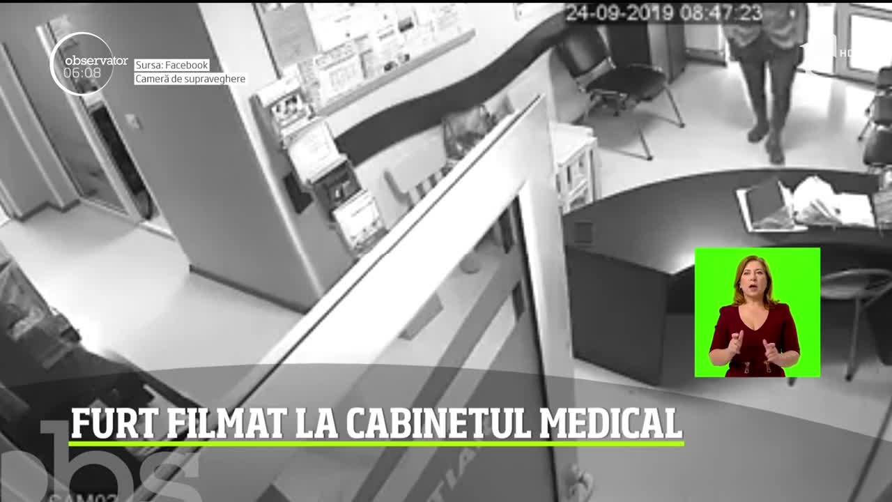 Furt ca-n codru &icirc;ntr-un cabinet de stomatologie din Galaţi. Un individ a intrat &icirc;n holul unităţii medicale şi a sustras un telefon