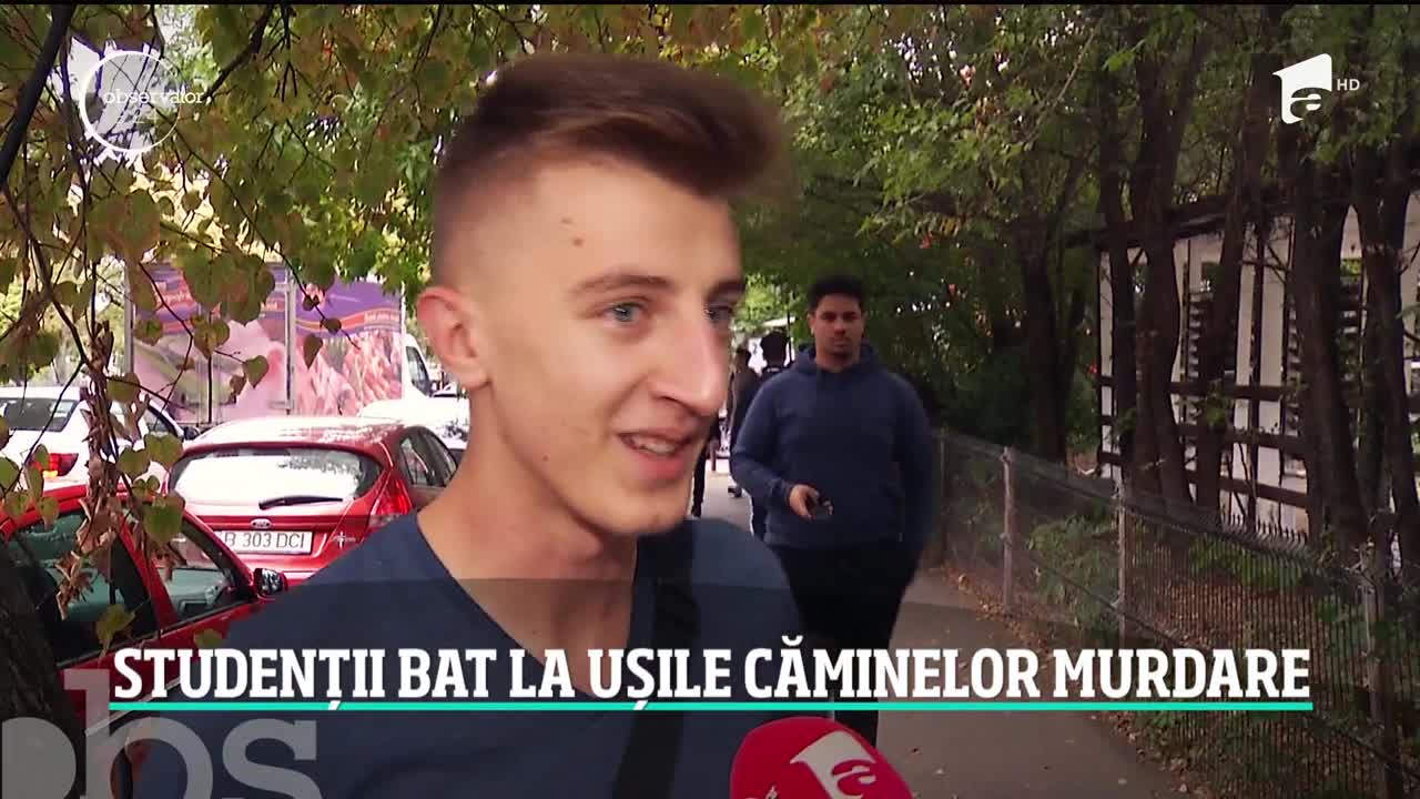 Cu patru zile &icirc;nainte să &icirc;nceapă facultatea, căminele studenţeşti arată ca după război! Studenţii se mută &icirc;n camere odată cu g&acirc;ndacii