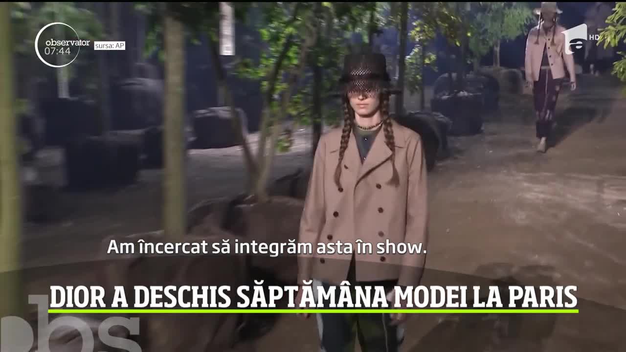 Dior a deschis Săptăm&acirc;na Modei de la Paris