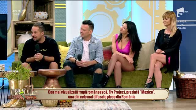 Neatza cu Răzvan și Dani. Fly Project, despre succesul melodiei Mexico: Au crescut concertele noastre în străinătate