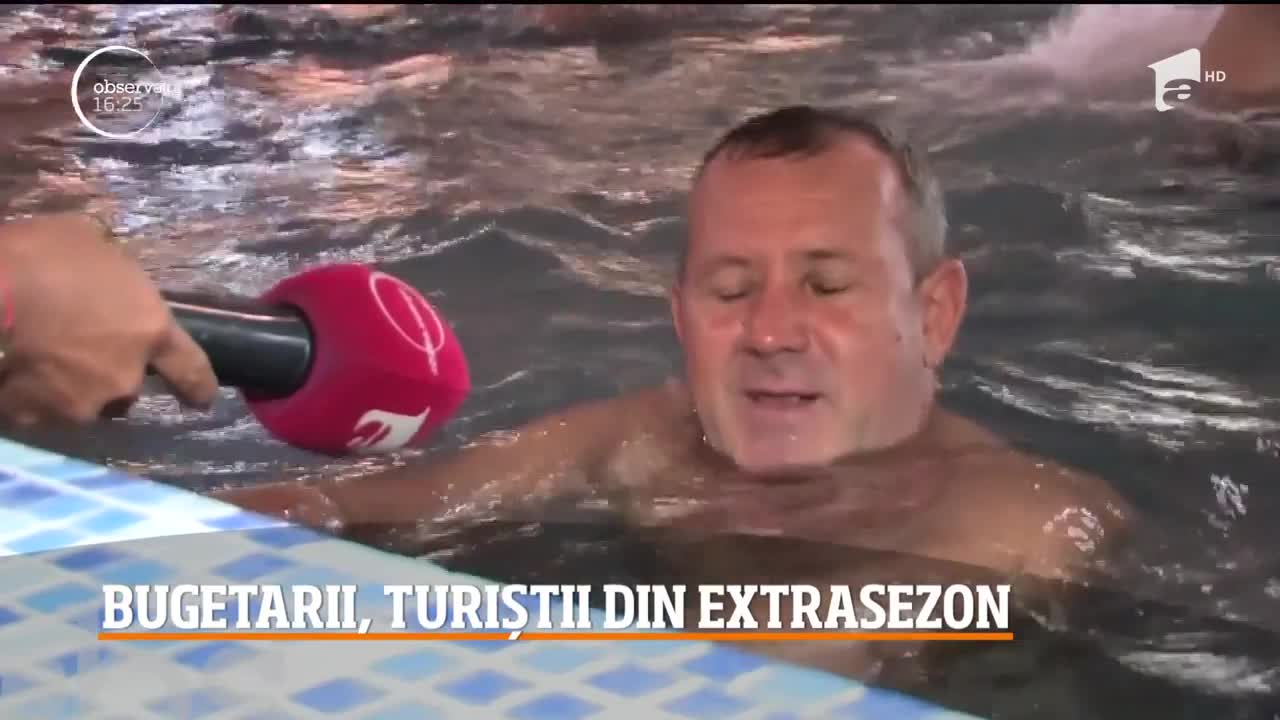 Bugetarii, turiștii din extrasezon
