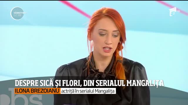 Dezvăluiri de senzație! Actrița Ilona Brezoianu, despre Flori, personajul ei din ”Mangalița”: ”Sunt mâna dreaptă a primarului, dar...nu fac nimic!”