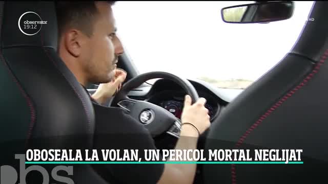 Un şofer rom&acirc;n din patru a adormit cel puţin o dată la volan