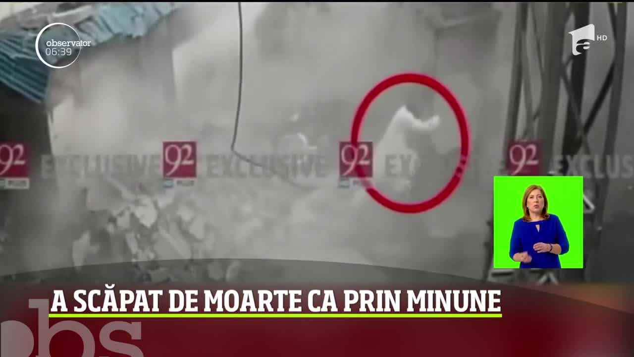 A scăpat de moarte ca prin minune. Incidentul a avut loc &icirc;n Pakistan