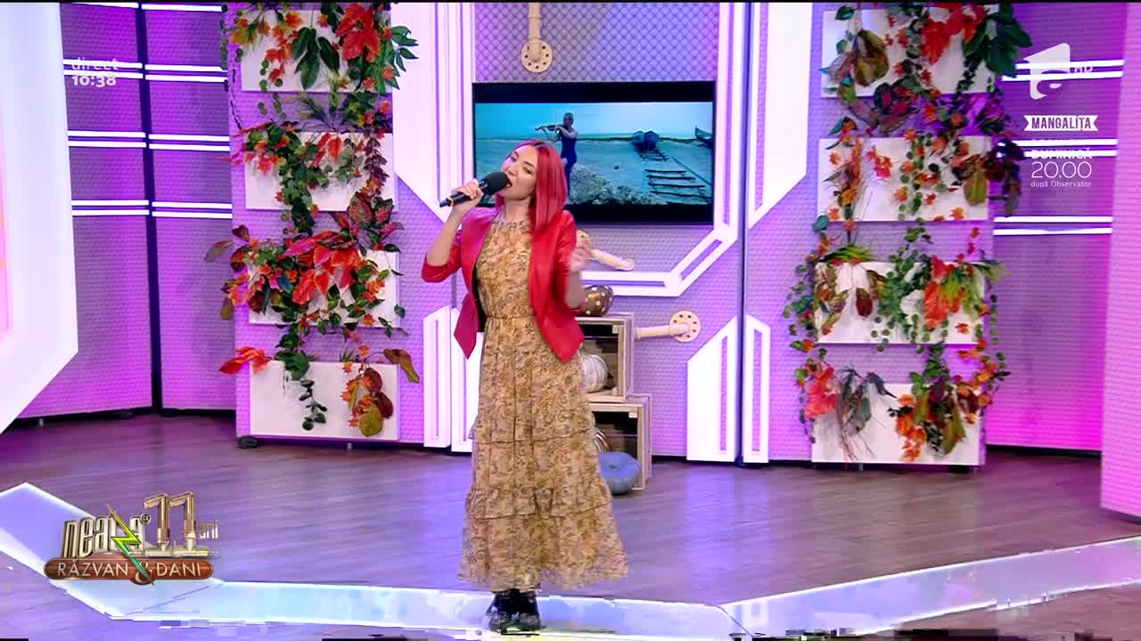 Neatza cu Răzvan și Dani. Maria Stepovenco c&acirc;ntă melodia Armonie