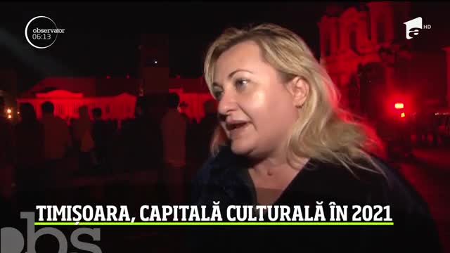 Sărbătoare &icirc;n stradă la Timişoara, care va fi Capitală Culturală Europeană &icirc;n 2021