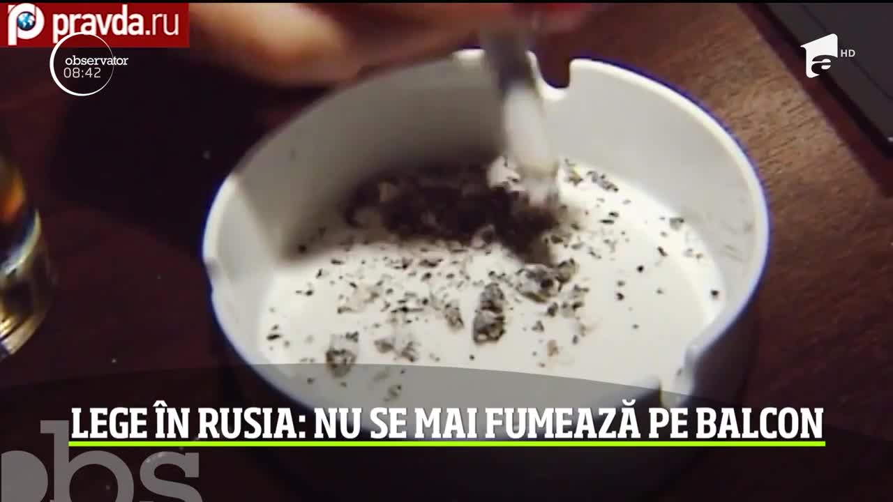 Val de nemulţumire &icirc;n r&acirc;ndul fumătorilor din Rusia! O nouă lege le interzice să fumeze pe balcoanele apartamentelor