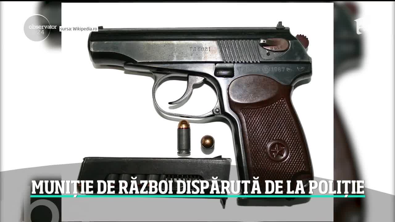 Muniție de război dispărută de la Serviciul de Acţiuni Speciale din Mureş