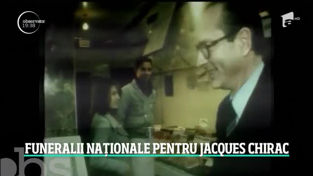 Jacques Chirac, &icirc;nmorm&acirc;ntat cu onoruri militare. Funeraliile naţionale au adunat peste 80 de demnitari din lumea &icirc;ntreagă