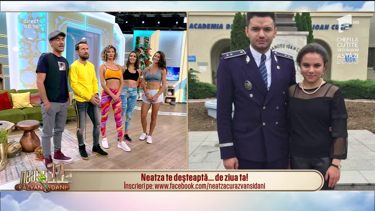 Neatza cu Răzvan și Dani te deşteaptă... de ziua ta! La mulți ani, Miruna!