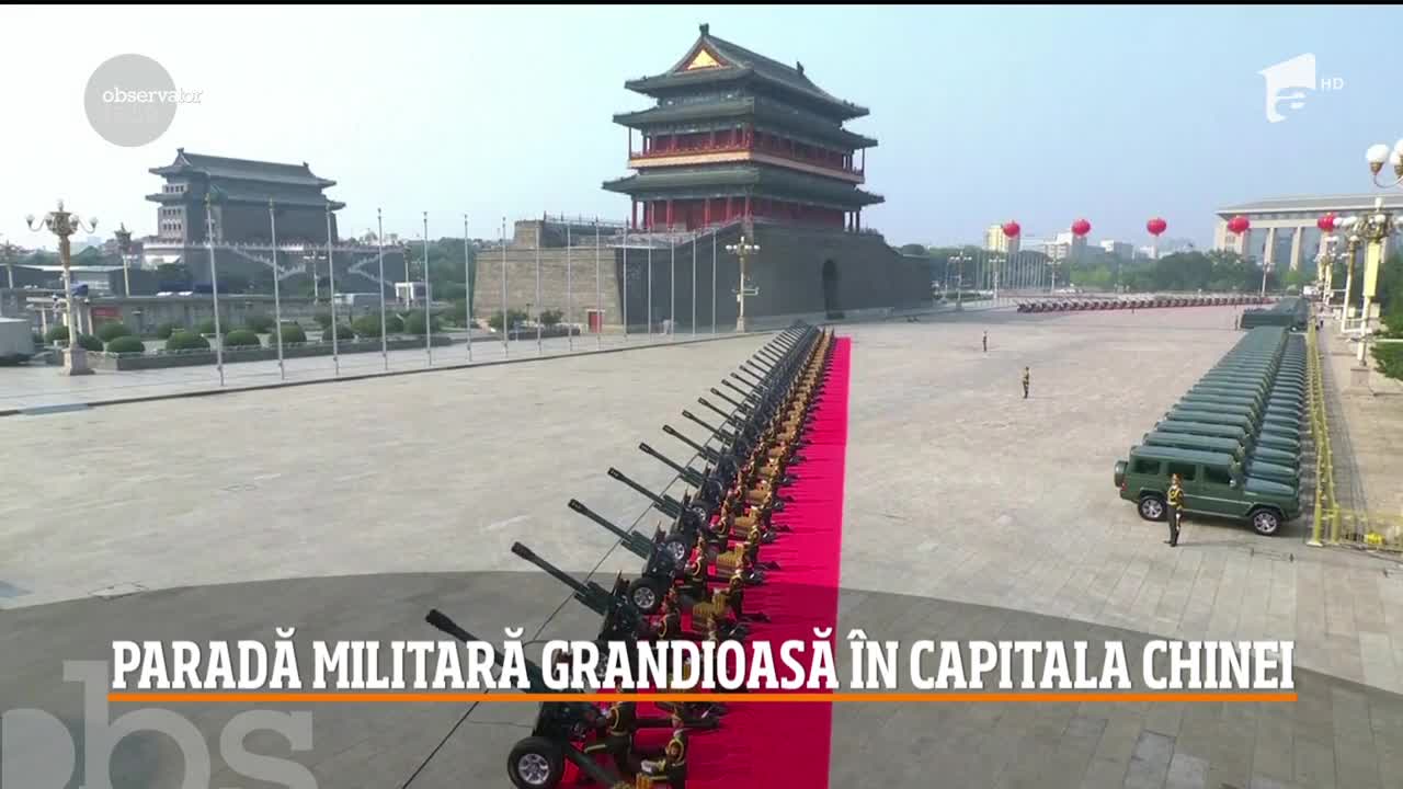 China sărbătorește 70 de ani de c&acirc;nd partidul comunist a preluat puterea la Beijing, iar Mao Zedong a procalamat republicata populară chineză