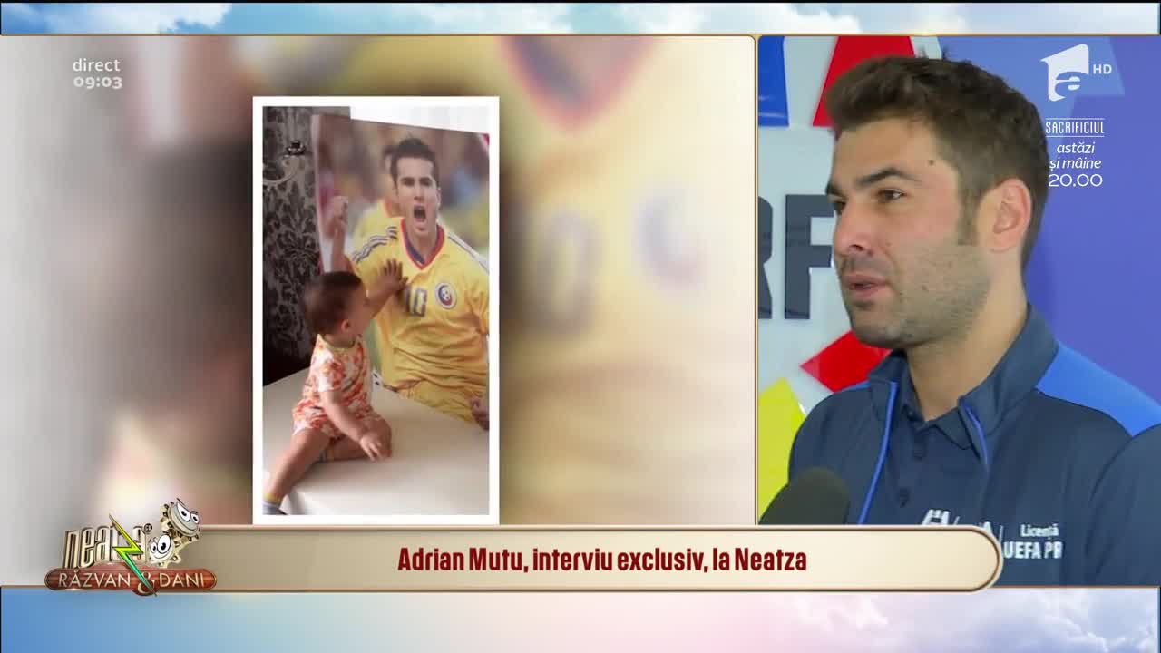 Adrian Mutu, interviu exclusiv la Neatza cu Răzvan şi Dani! "O să devin antrenor principal cu licenţă Pro!"