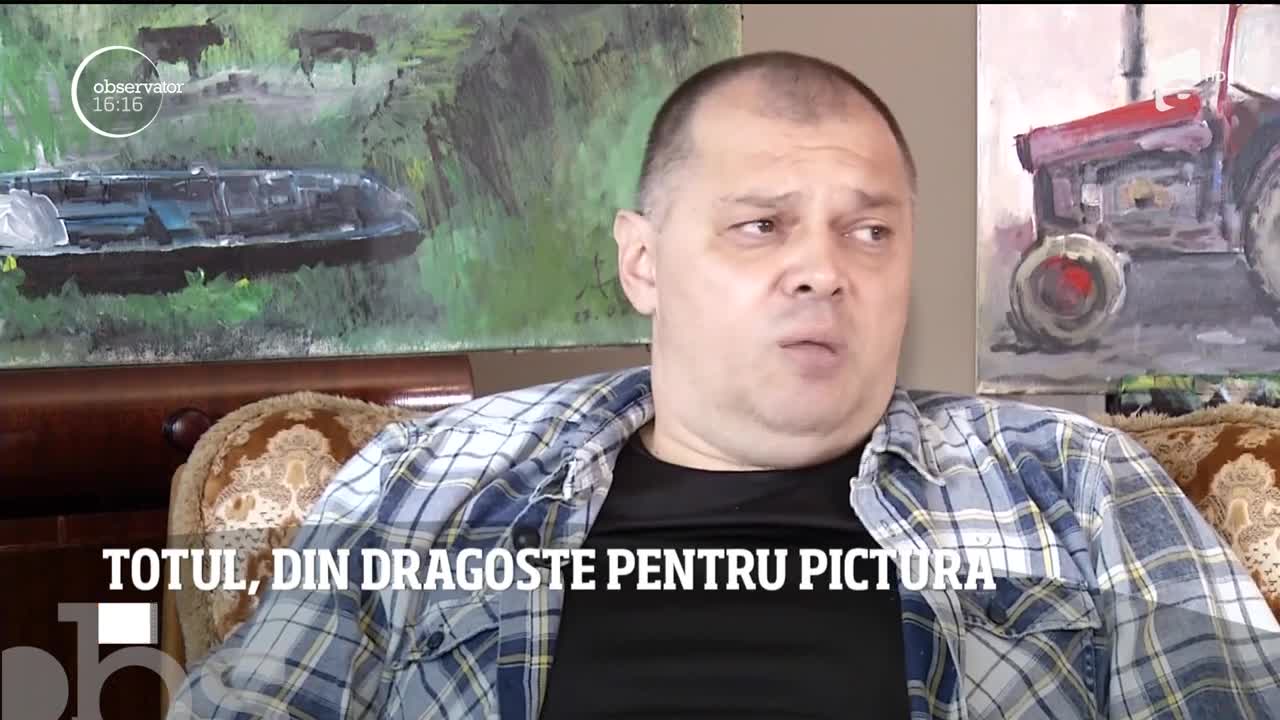 Totul, din dragoste pentru pictură. Povestea clujeanului care a pierdut ce &icirc;i era mai drag