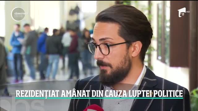 Examenul de rezidenţiat se am&acirc;nă din cauza războilui politic. Absolveţii de medicină sunt revoltaţi