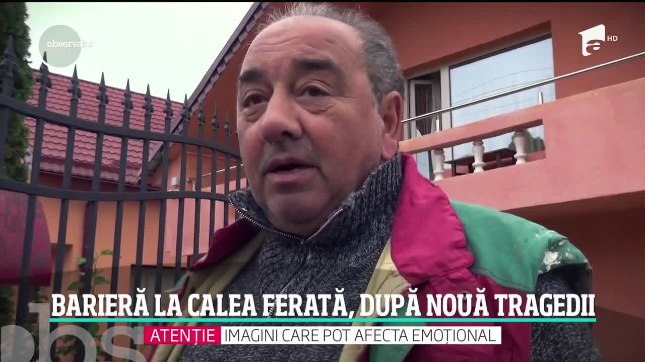 Bariera pentru calea ferată de la Viişoara, montată după nouă tragedii provocate de tren. Harta trecerilor rămase &icirc;ncă nesemnalizate