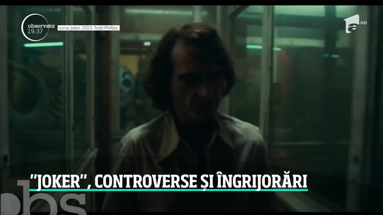 &Icirc;ncasări uriaşe după premiera producției Joker. Filmul a generat dezbateri aprinse