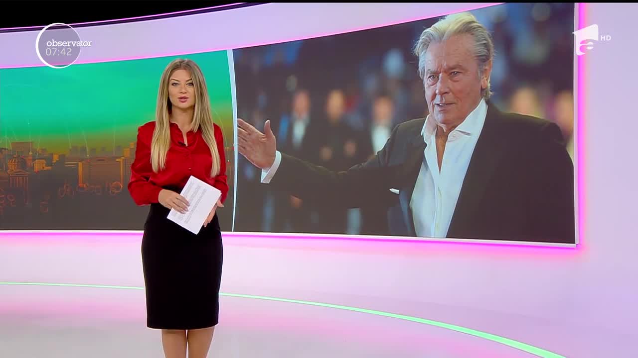 Alain Delon, &icirc;ntr-un nou fillm după zece ani de absenţă