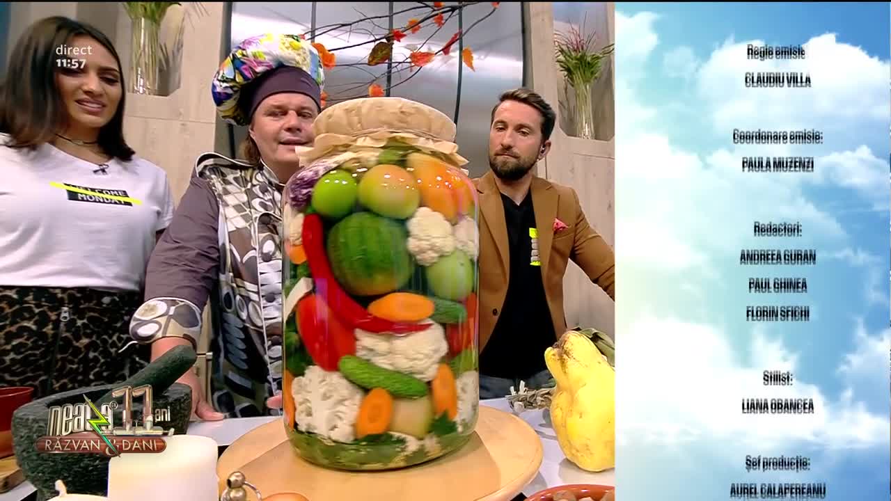 Rețeta zilei. Vlăduţ ne propune cea mai bună reţetă de murături asortate &icirc;n saramură: Grădina la borcan