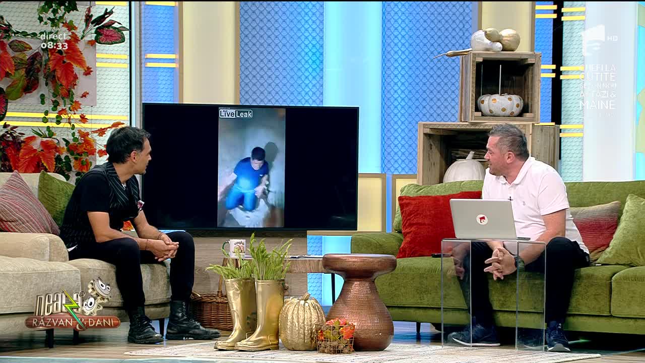 Smiley News - Neatza cu Răzvan și Dani. Cum a &icirc;ncercat un infractor să se facă invizibil &icirc;n faţa poliţiştilor