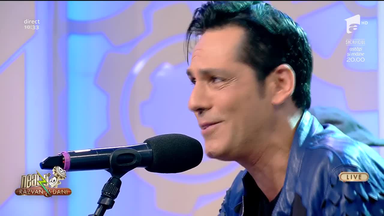 Ștefan Bănică c&acirc;ntă, la Neatza cu Răzvan și Dani, melodia  - Epilog