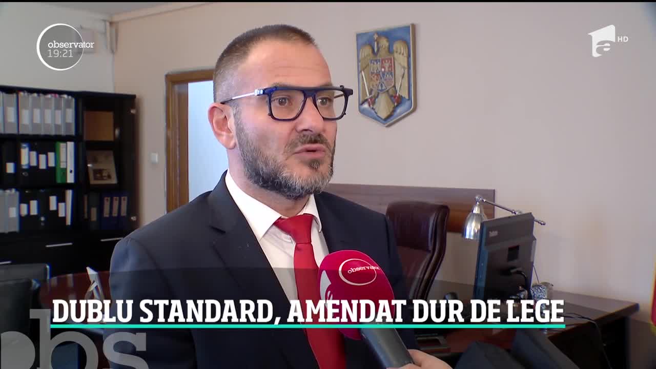 Legea dublului standard a fost votată de senatori