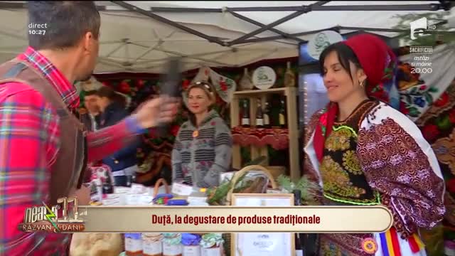 Neatza cu Răzvan și Dani. Marian Duță, la degustare de produse tradiționale