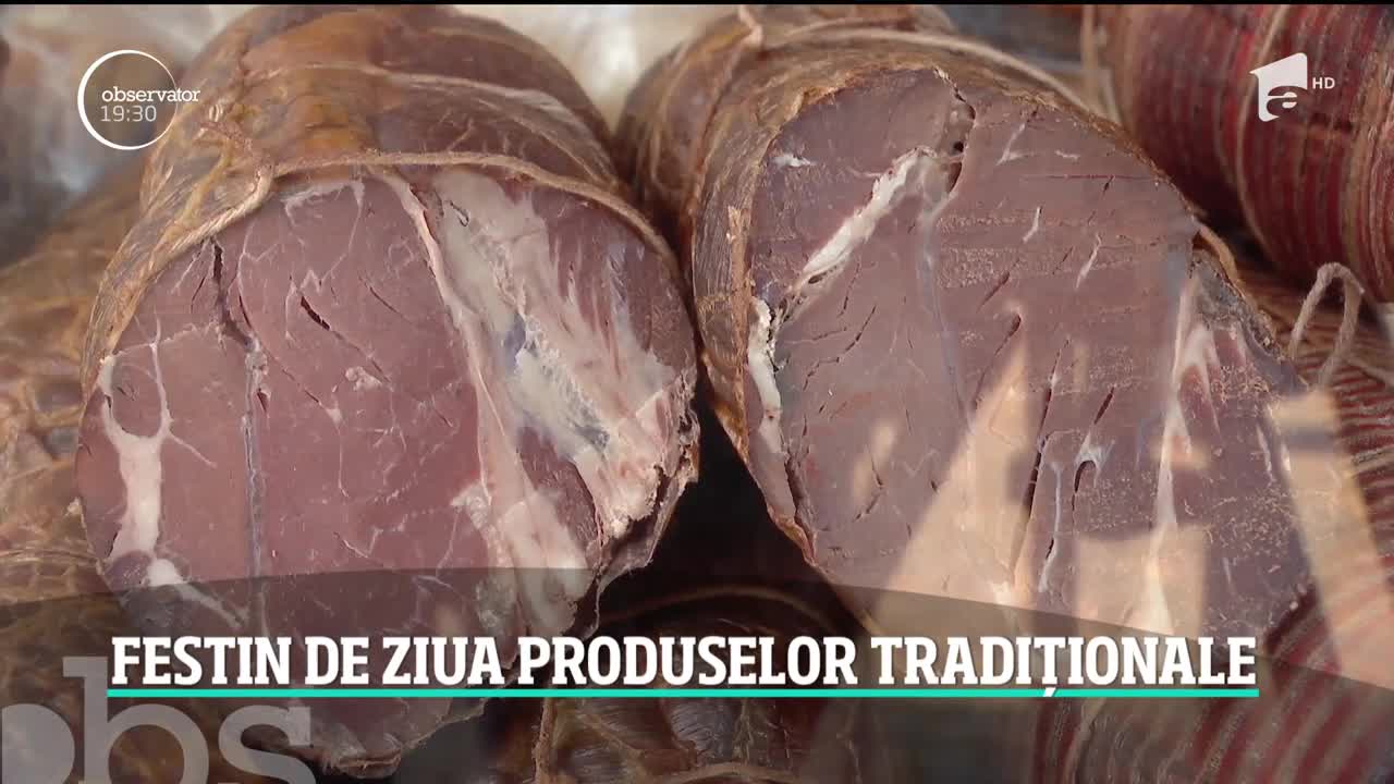 A fost festin cu pastramă de casă, c&acirc;rnaţi tradiţionali şi caşcaval afumat, de ziua preparatelor rom&acirc;neşti