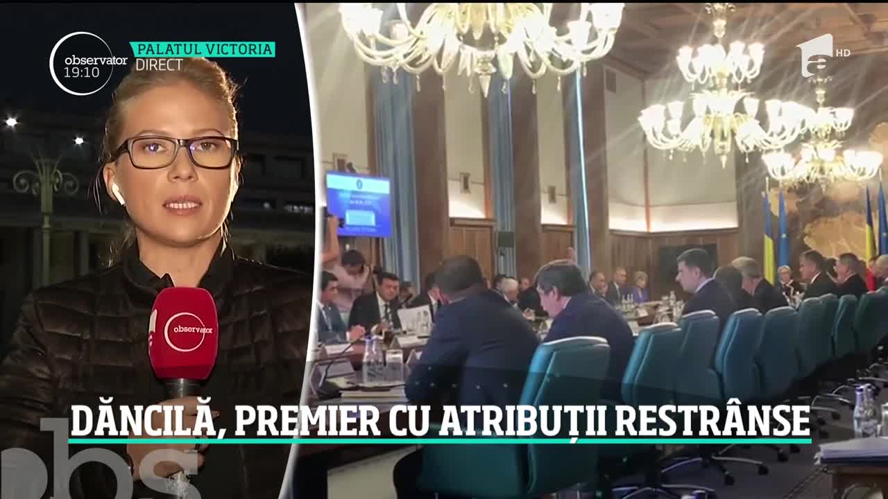 Viorica Dăncilă, premier cu atribuții restr&acirc;nse