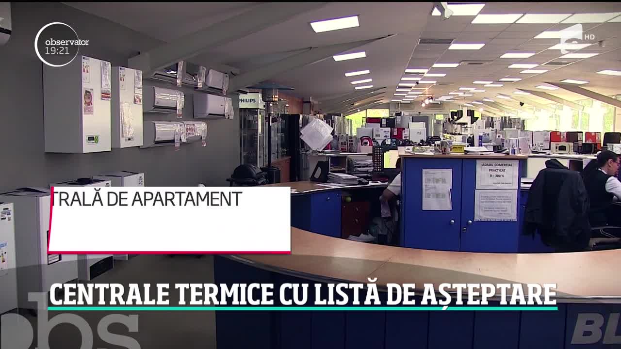 Prima repriză de frig i-a speriat pe rom&acirc;ni şi i-a trimis la cumpărături de centrale termice