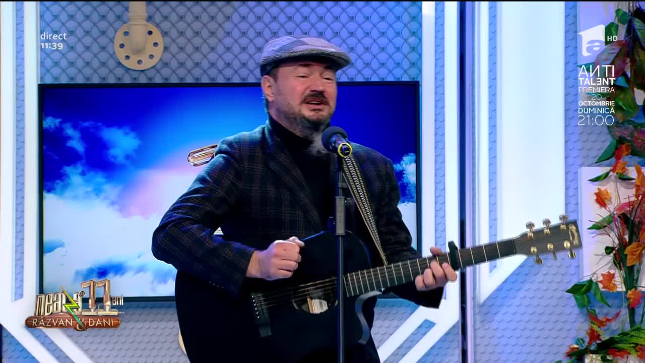 Neatza cu Răzvan şi Dani. Radu Captari interpretează piesa "Dari-Dai"